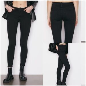 FRAME Le Skinny de Jeanne, Color Film Noir, Size 26
